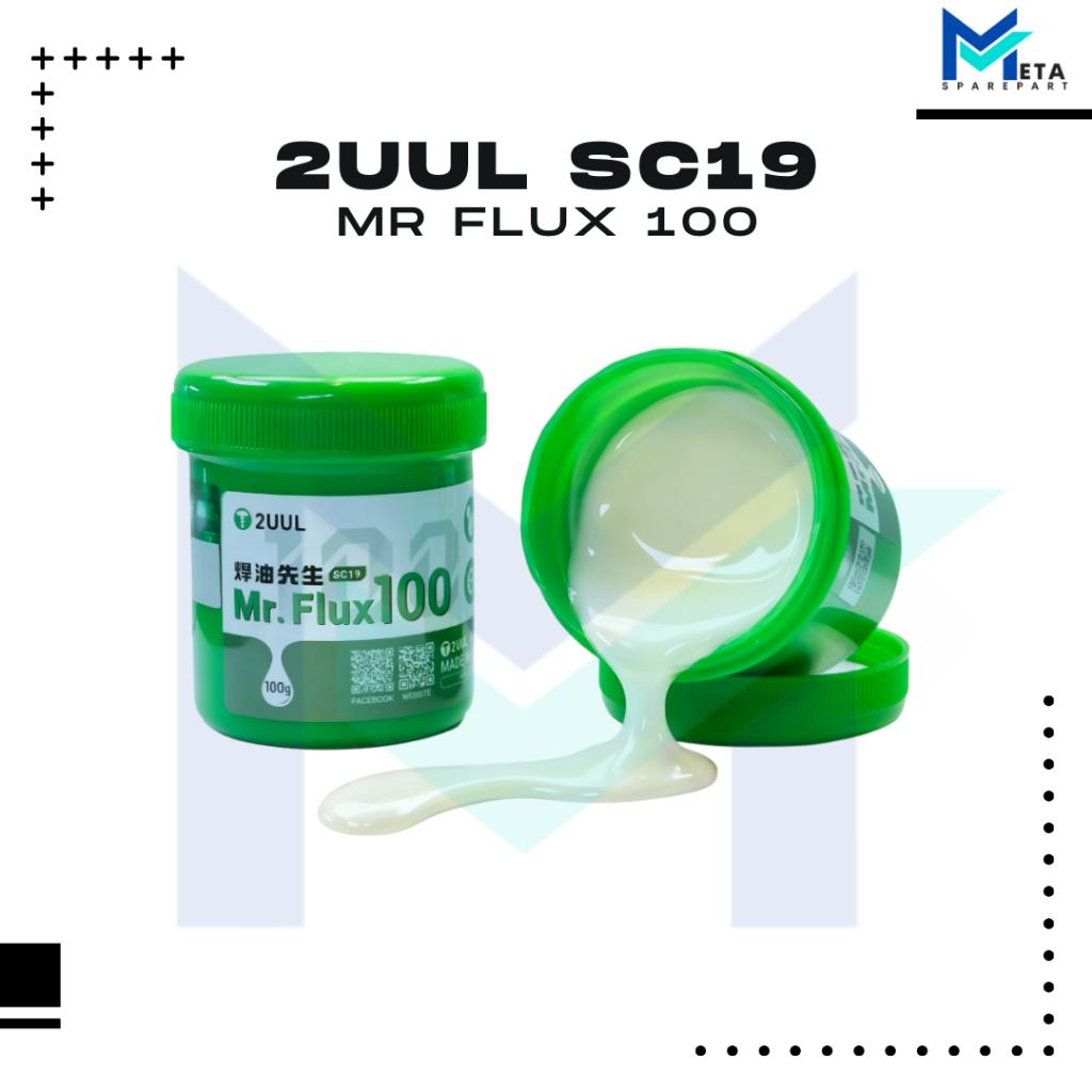 2UUL SC19 MR FLUX 100 ECO ODORLESS FLUX - 100G
