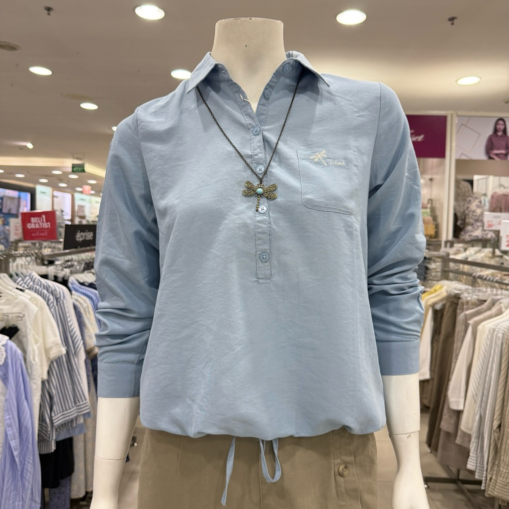 triset kemeja wanita