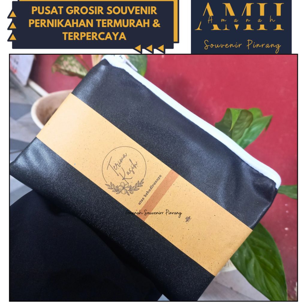 ( isi 50pcs ) Souvenir Dompet Pouch Souvenir Dompet Kulit Souvenir Pernikahan Murah