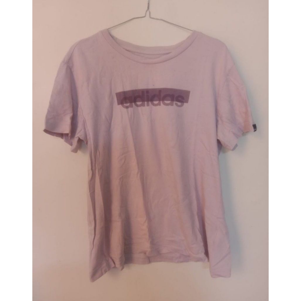 Kaos Ungu Muda Adidas