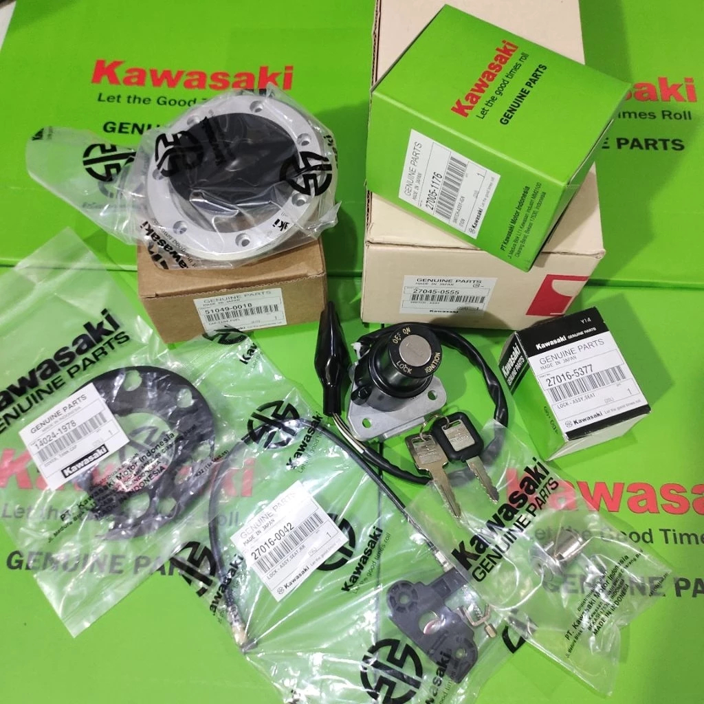 Kunci Kontak Komplit Ninja RR New 2012 - 2015 Konci Kontak Ninja 150 RR New 2012 2015 Original 27045