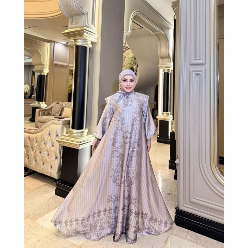 DRESS SHELLA SAUKIA + HIJAB