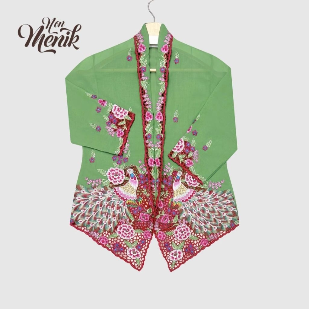 SS KEBAYA MERAK PREMIUM HIJAU DAUN