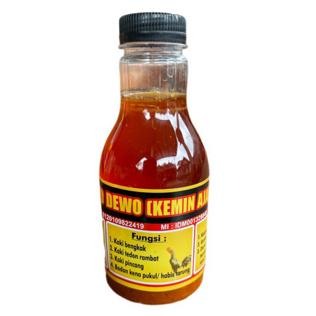 Kemin Ajaib Sapto Dewo Jamu Gosok Kaki Ayam Aduan Laga Pengeras Kaki Ayam Kuat Tahan Pukul Anti Cide