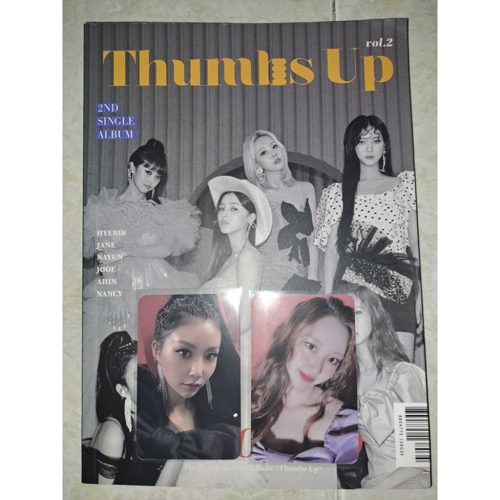 SALE ALBUM MOMOLAND OFFICIAL THUMBS UP ALBUM ONLY (+poster) PHOTOCARD NAYUN HYEBIN [BACA DESKRIPSI]
