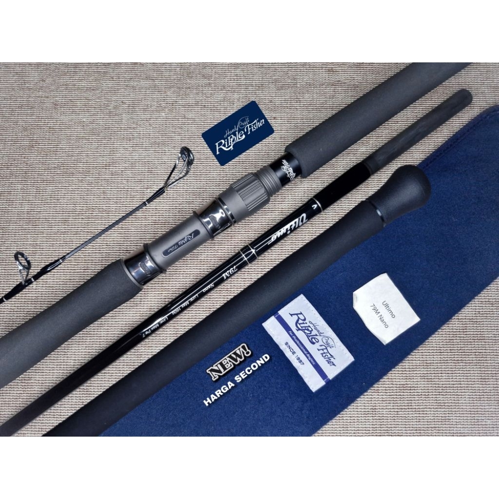 Joran Ripple Fisher Ultimo 79M Nano PE 7  Barang Baru Dijual Harga Second Joran Casting Popping kual