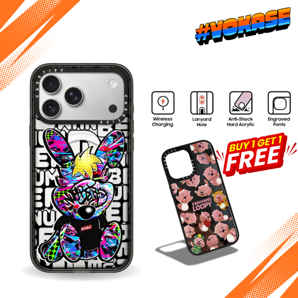 CASETlFY Casing HP iPhone TERBARU BEST SELLER Berkualitas Beli 1 Gratis 1 Model Terbaru Populer Anti