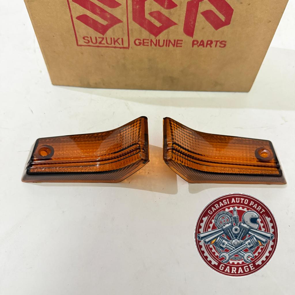 MIKA SEIN SEN DEPAN SUZUKI BRAVO RC100 ORIGINAL 35612-35632-35430L000