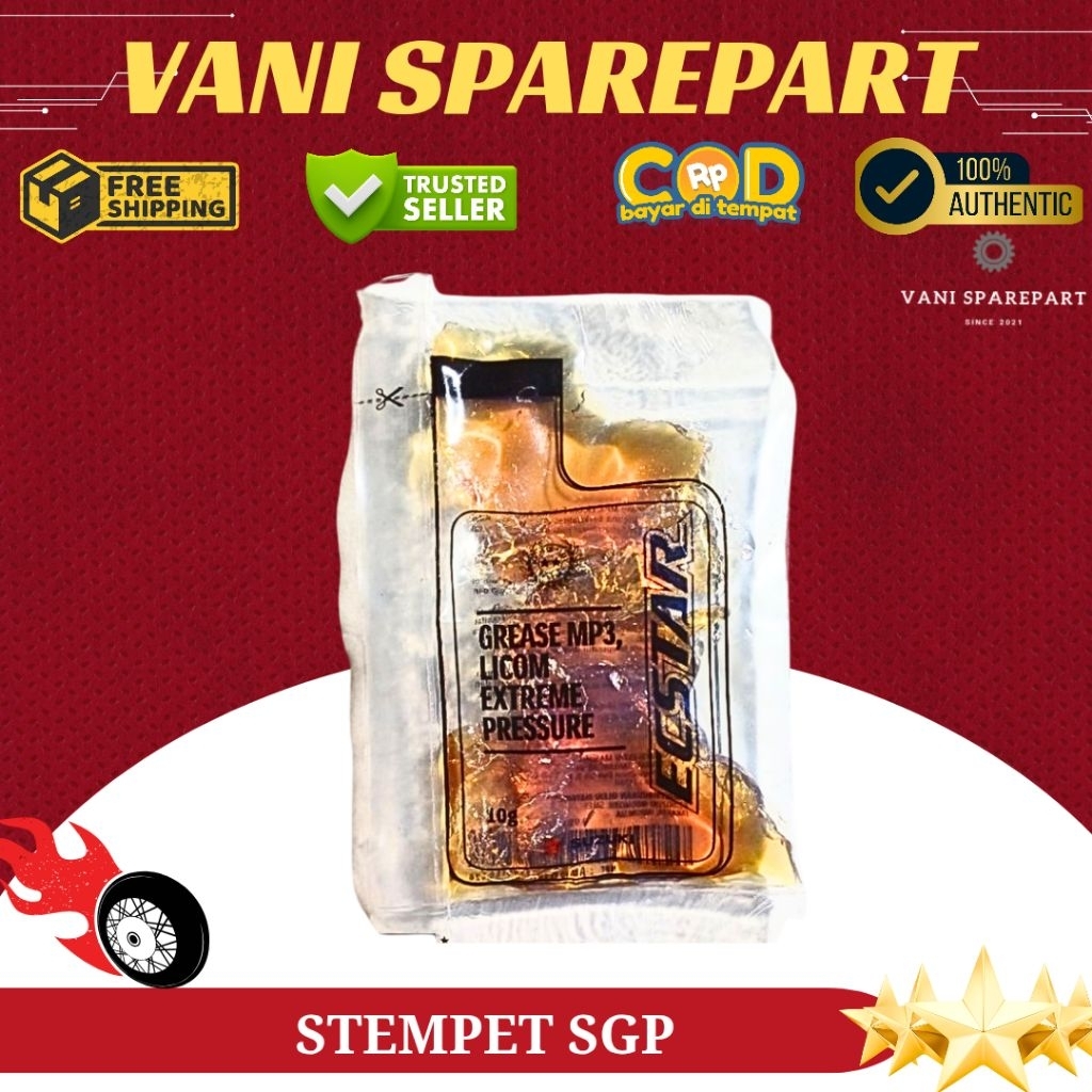 STEMPET GREASE PELUMAS CVT ORI SGO SGP ECSTAR SUZUKI