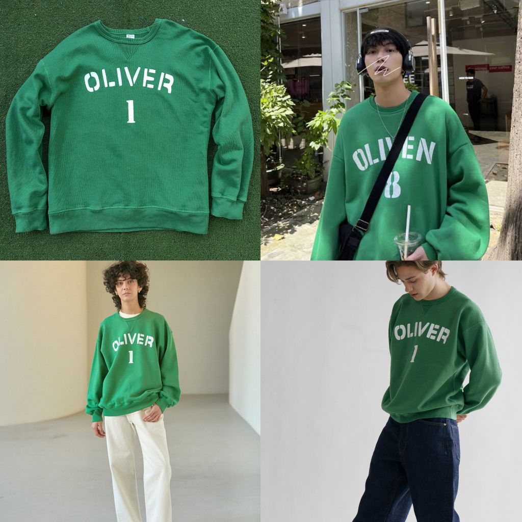 Thomas More Korea Oliver 1 Boxy Fit Sweatshirt Sweater Crewneck Original Oversize no Life Work Ander