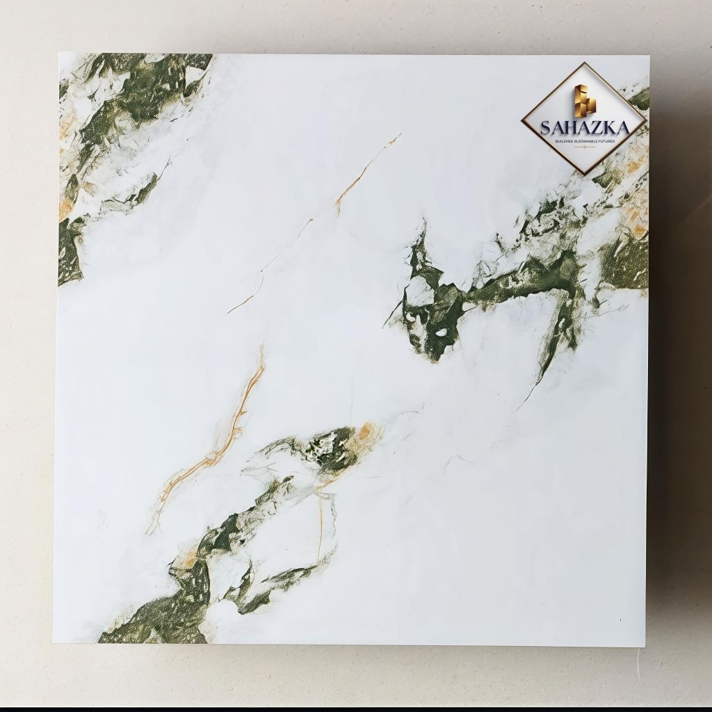Promo granit 60x60 ikatan glossy glazed polish motif carara marmer , granit lantai , granit dinding 