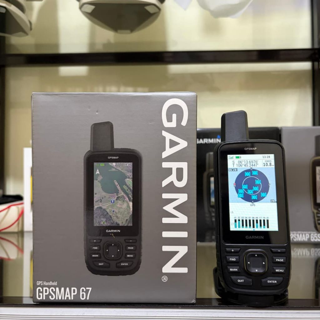 GARMIN GPSMAP 67 Bahasa Indonesia Peta Indonesia Original Bekas Lengkap