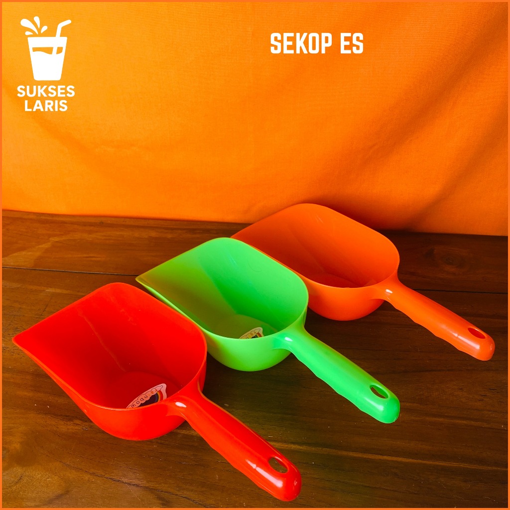 SEKOP ES | SEKOP PLASTIK SERBAGUNA JUMBO | SEROK ES TEPUNG BERAS
