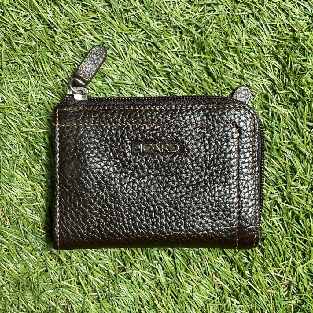 PICARD original small leather Zipper wallet