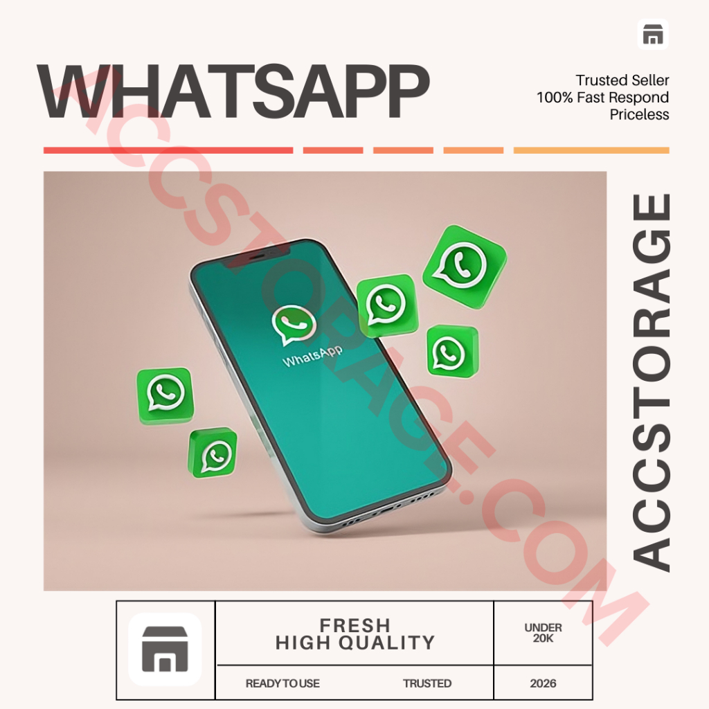 Akun WhatsApp | Fresh | Nomor Baru | OTP | Siap Pakai
