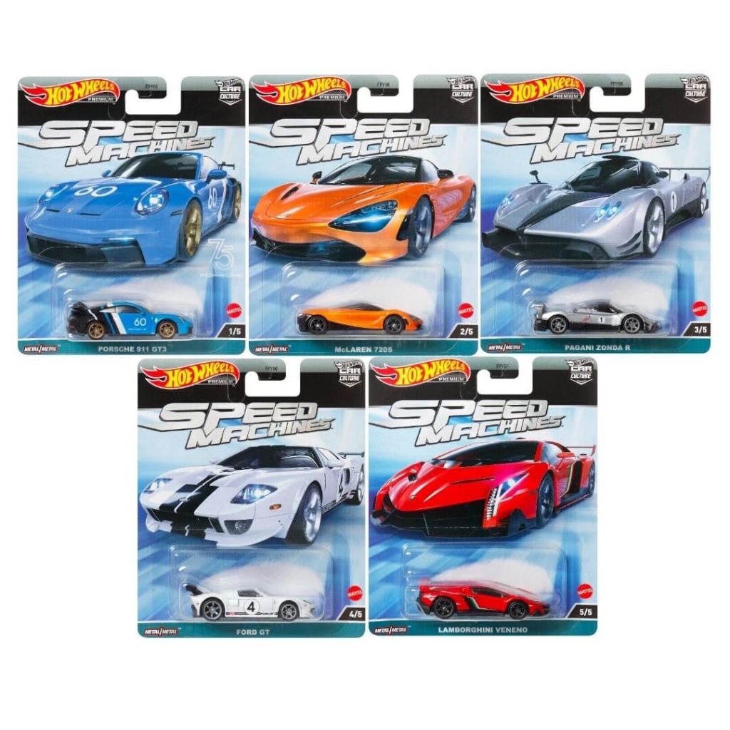 Hot Wheels PREMIUM CAR CULTURE - SPEED MACHINES