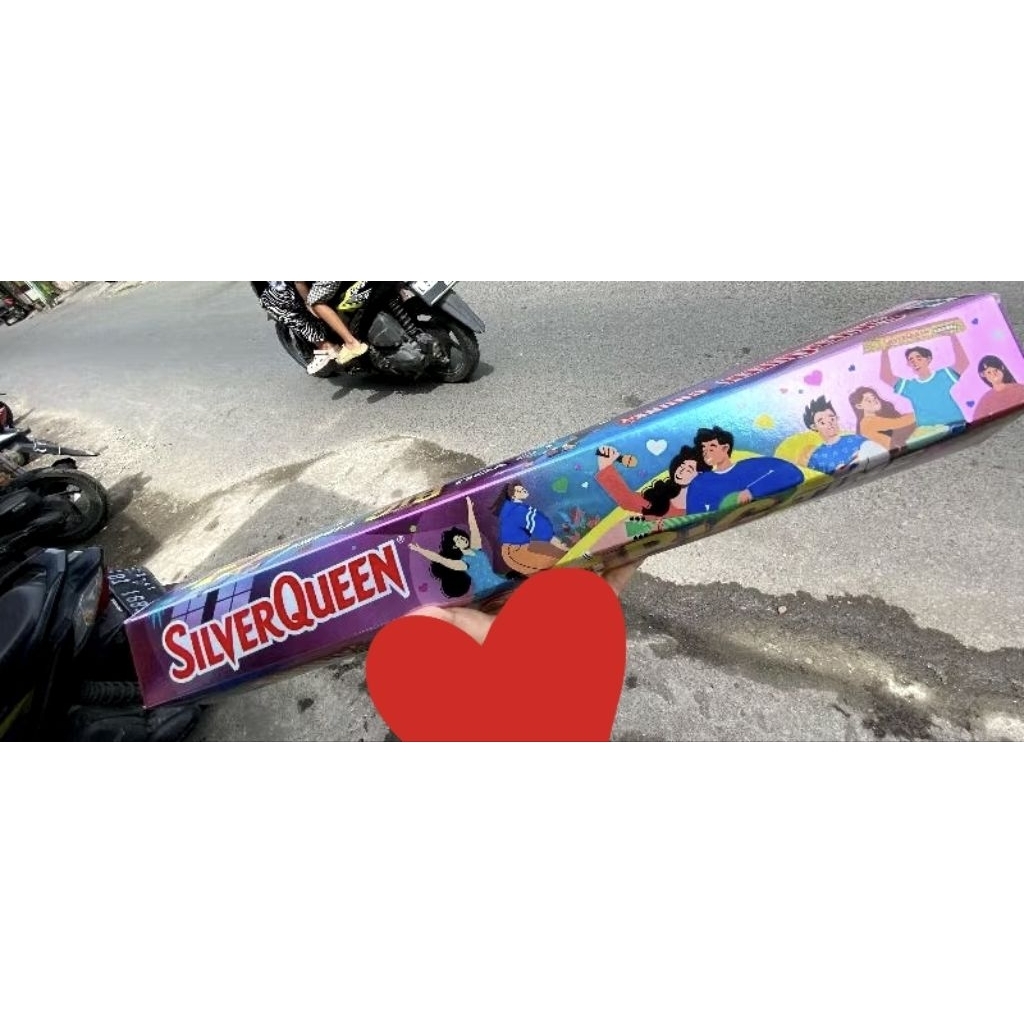 Cokelat Silverqueen 1Kg ( VALENTINE EDITION )