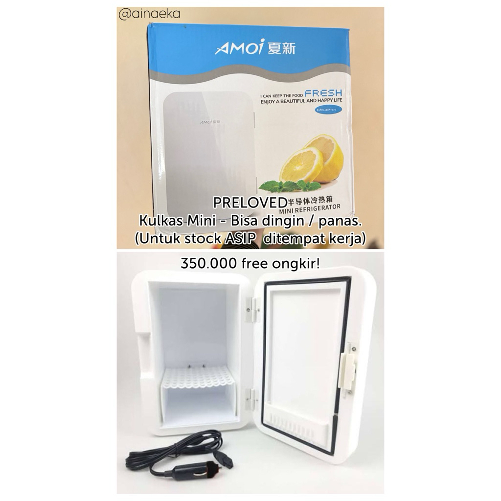 Preloved Kulkas ASI Mini Bisa Dingin dan Panas untuk Sterilizer
