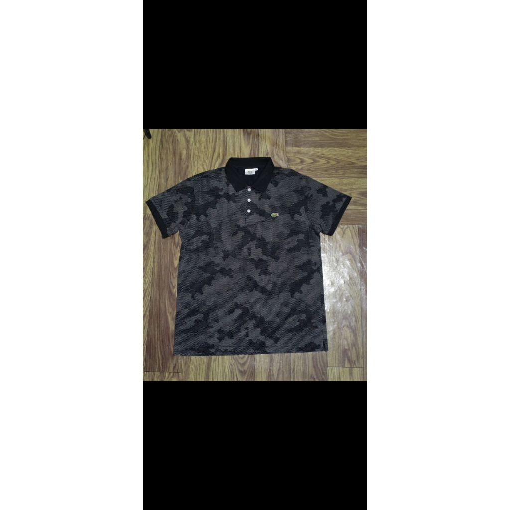 kaos kerah lengan pendek  Lacoste