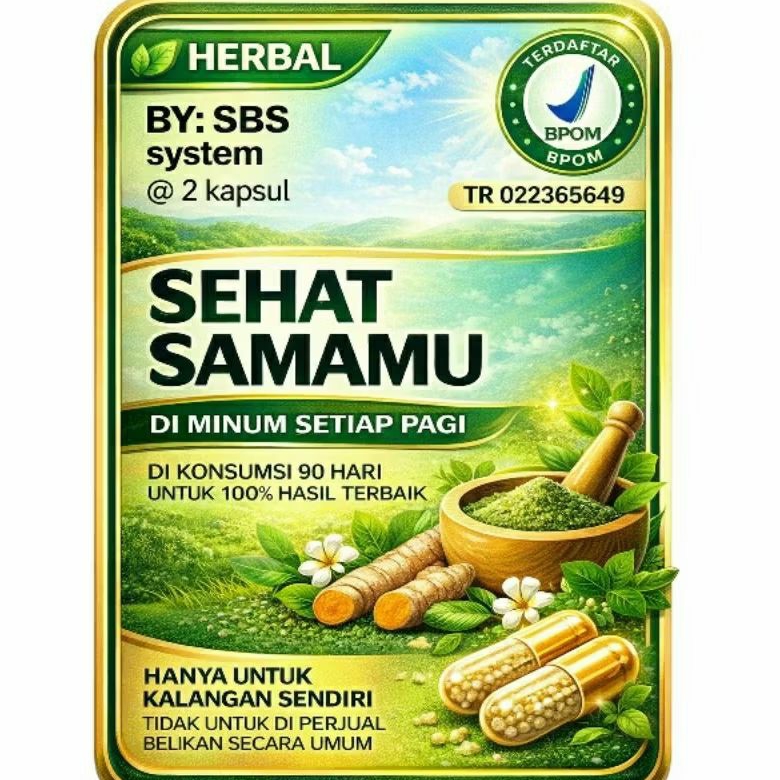 Herbal Kolesterol & Asam Urat Alami | Ramuan Tradisional Ampuh | Sehat Samamu Herbal | Obat asam ura