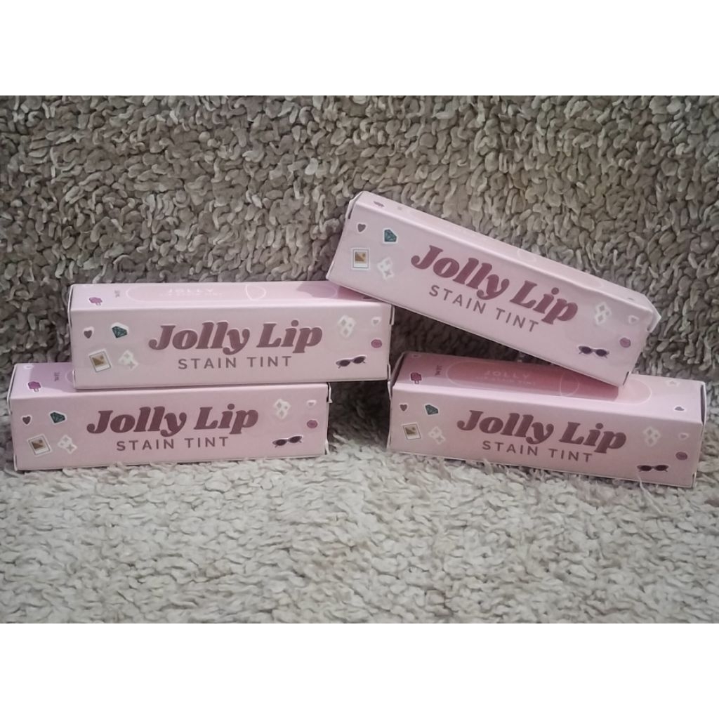 Jolly Tint PinkRoulette-Lip Tint Stain with Serum,