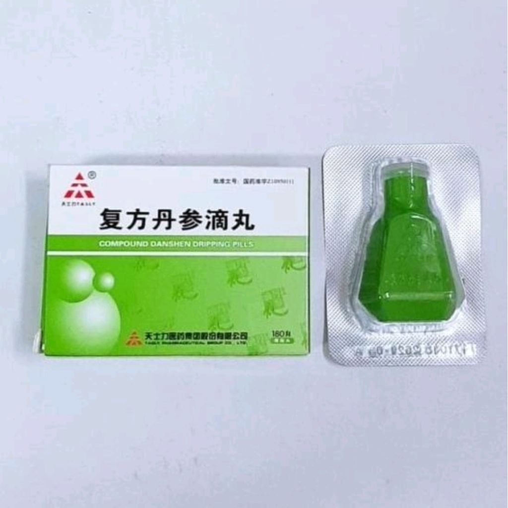 Compound Danshen dripping pills/ Fu Fang danshen di Wan Obat Jantung
