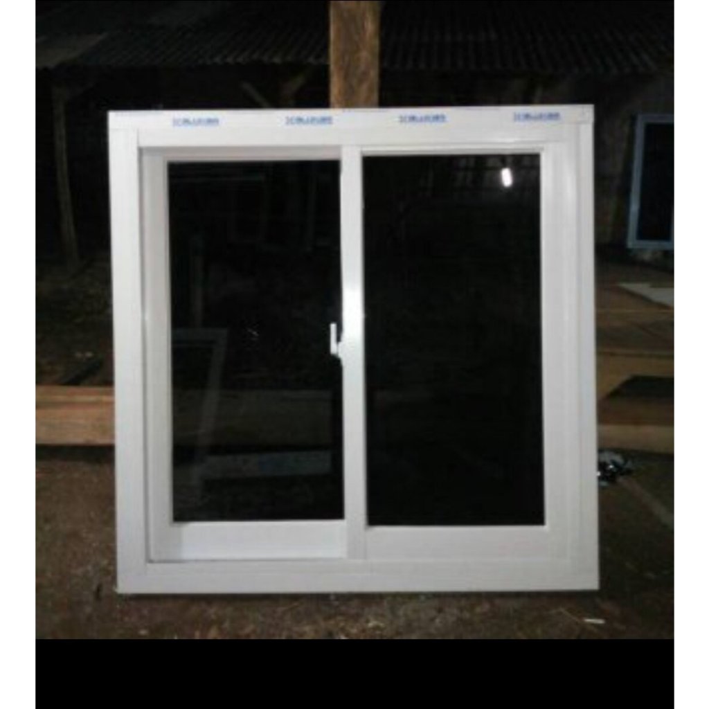 Jendela Sliding Aluminium 120x120 | Jendela Geser Aluminium 120x120