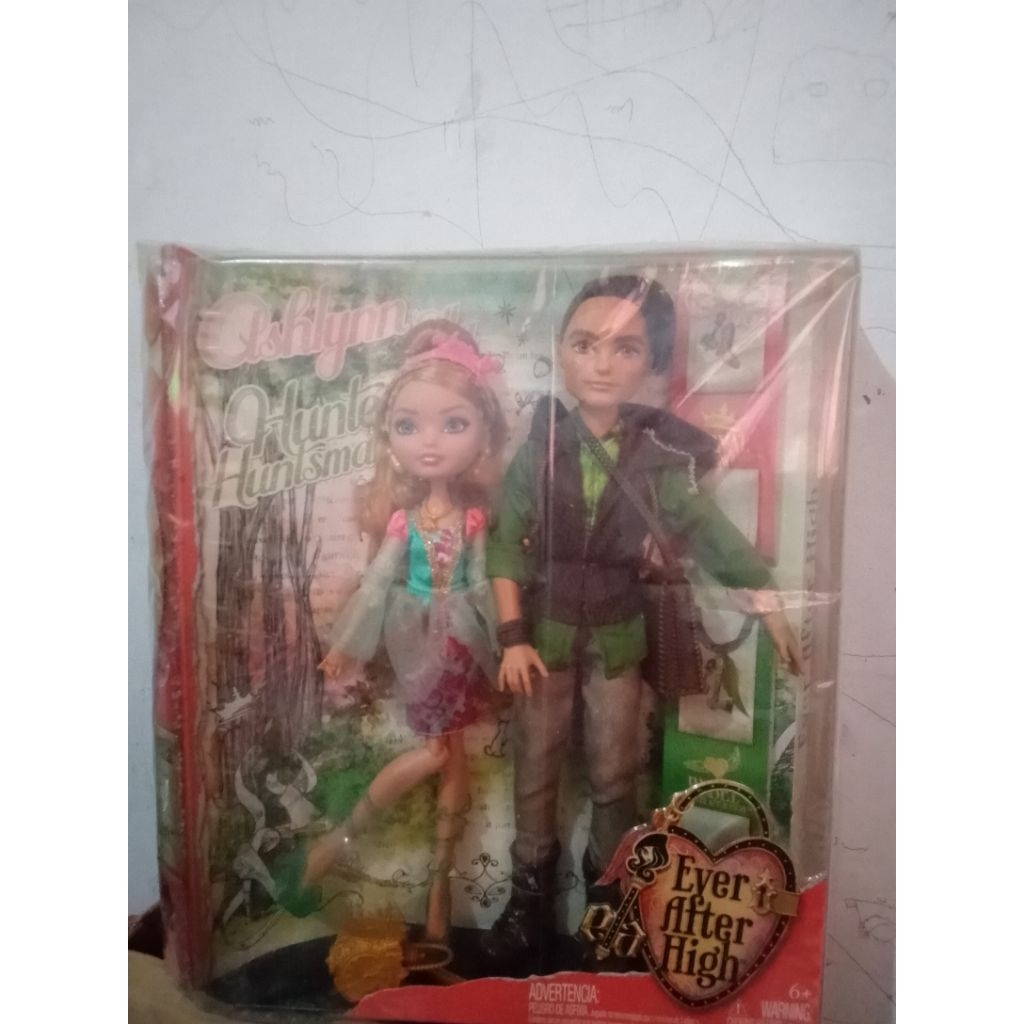 ever after high aslyn & hunter