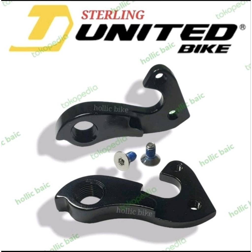 ANTING RD SEPEDA UNITED STERLING BIKE REAR DERAILEUR HANGER DROPOUT DO REAR END GANTUNGAN RD ROADBIK