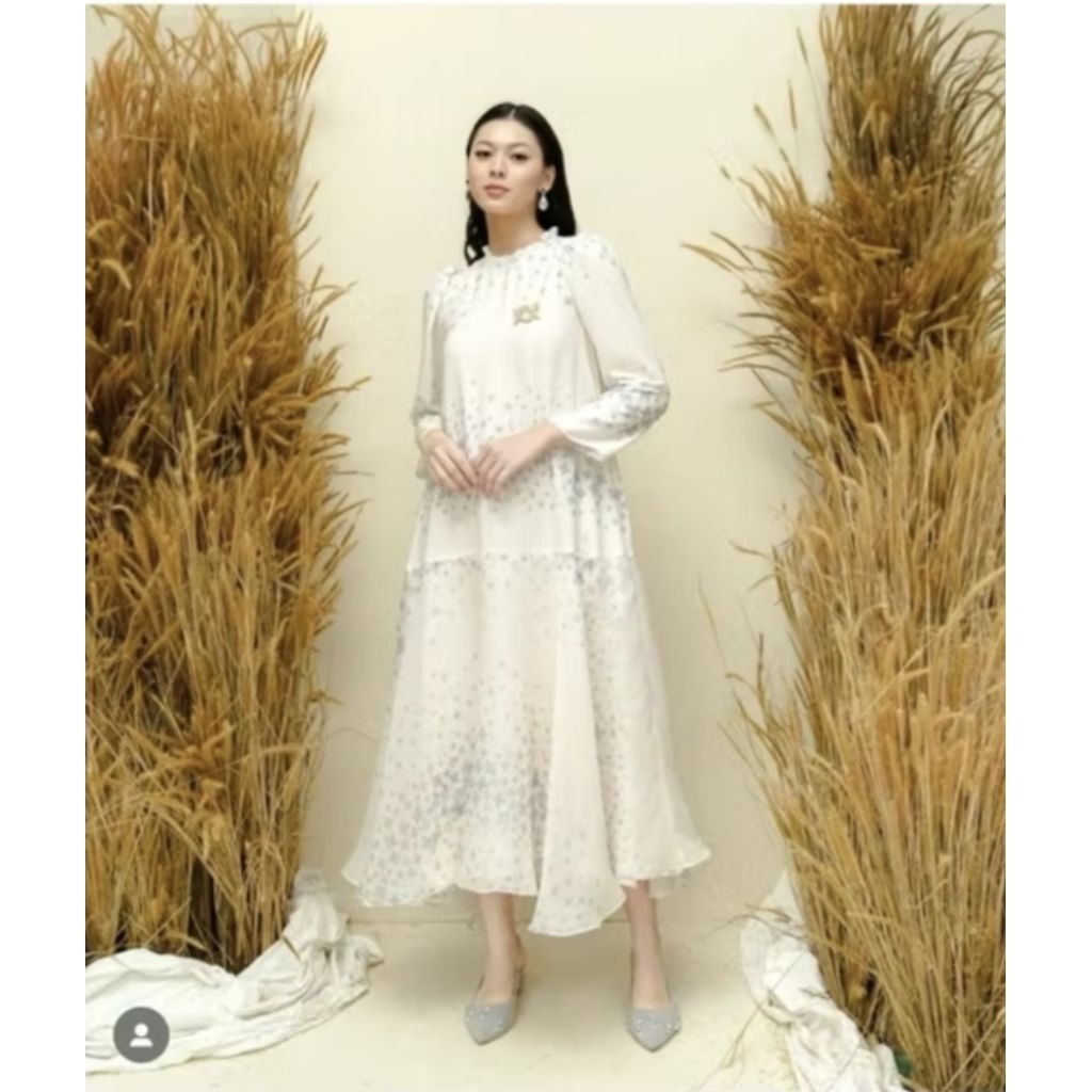 preloved andaya dress by wearing klamby raya series