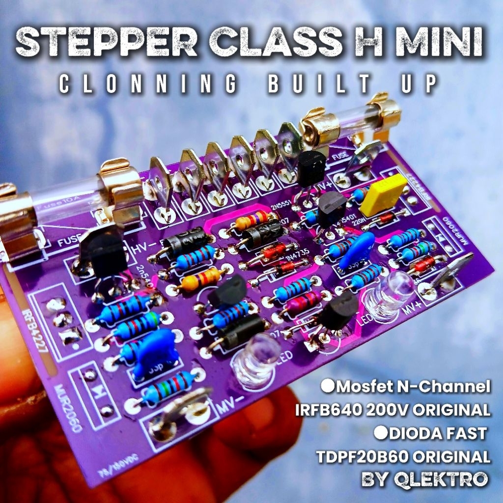Stepper Class H mini | Clonning Build Up | Profesional Stepper Inject Class H | Sch HD4800
