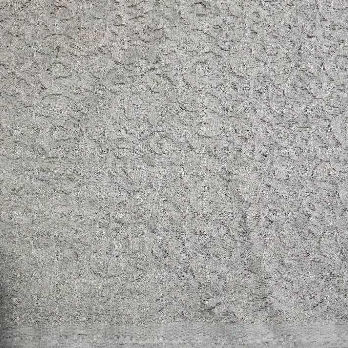 kain brokat ivory putih tulang fabric jahit baju pakaian penjahit tailor