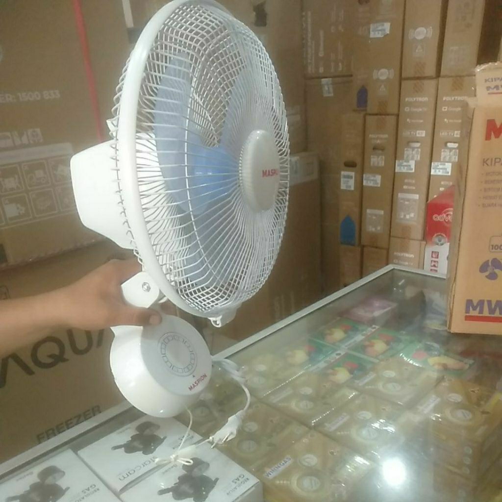 Maspion (Gratis Ongkir) Kipas Dinding Original MWF-23.Wallfan Maspion 9 inch. Kipas tembok Maspion