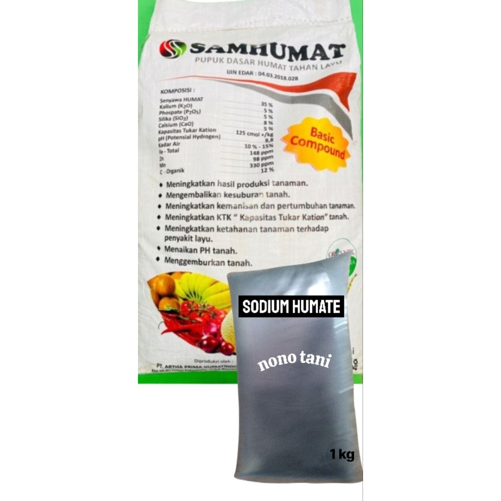 Samhumat Asam Humat Repack 1kg