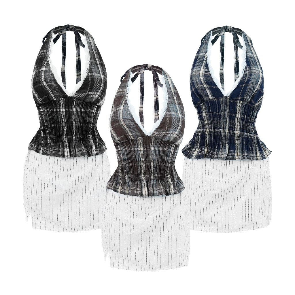 ELORA [Tatty Top] | Top Wanita | Halter Top | Premium Top | Pakaian Wanita