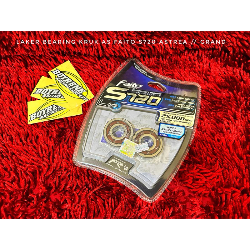 Laher Bearing Kruk As FAITO (S720) Astrea // grand Original- BOYRENK RACING CONCEPT