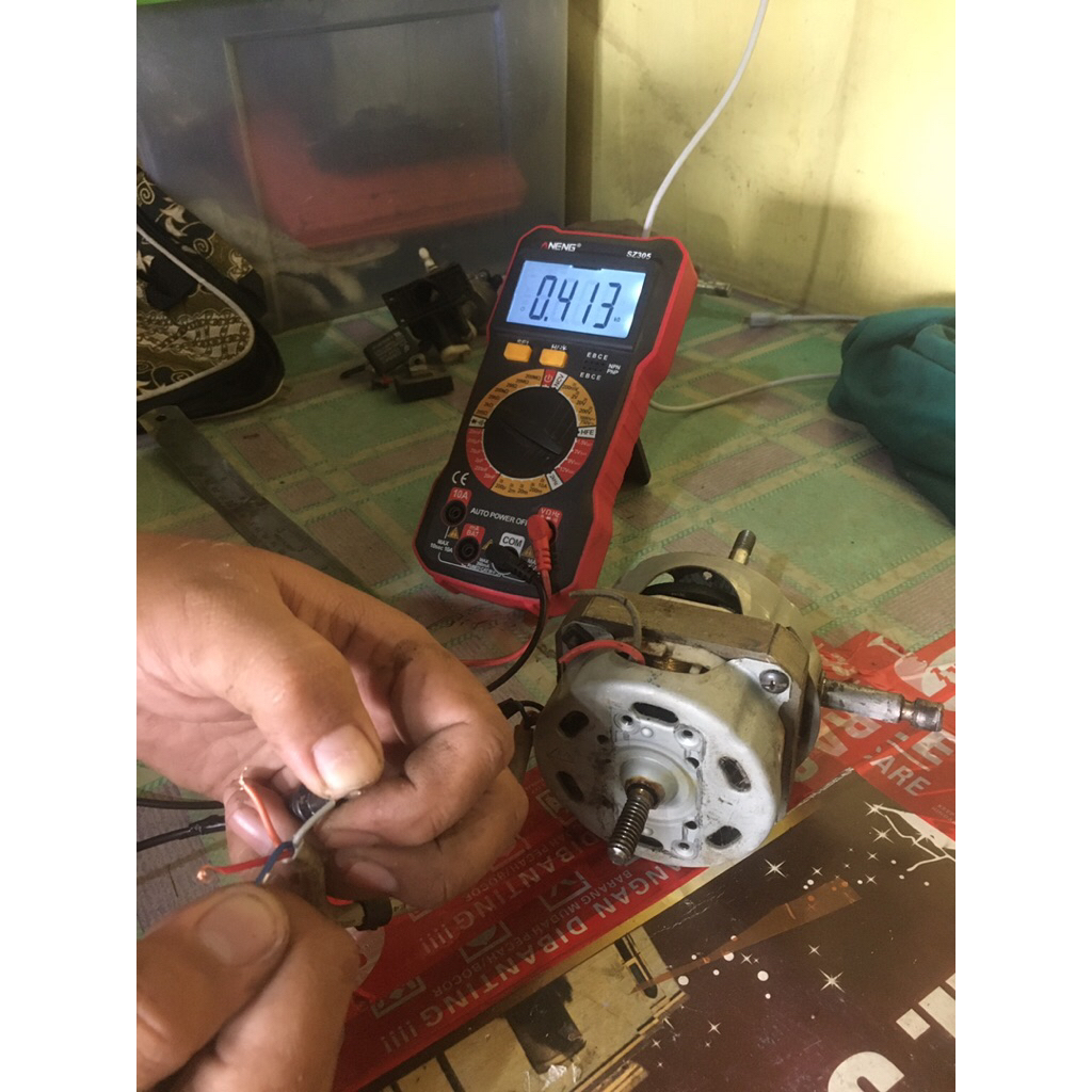 dinamo kipas miyako .maspion . Original asli.dinamo kondisi mati . buat servisn atau kanibalan