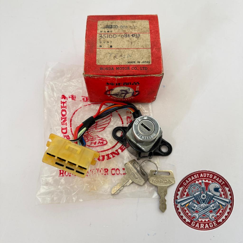 KUNCI KONTAK HONDA C70 C-70 ORIGINAL 35100-086-037 695 KABEL 7 ORIGINAL