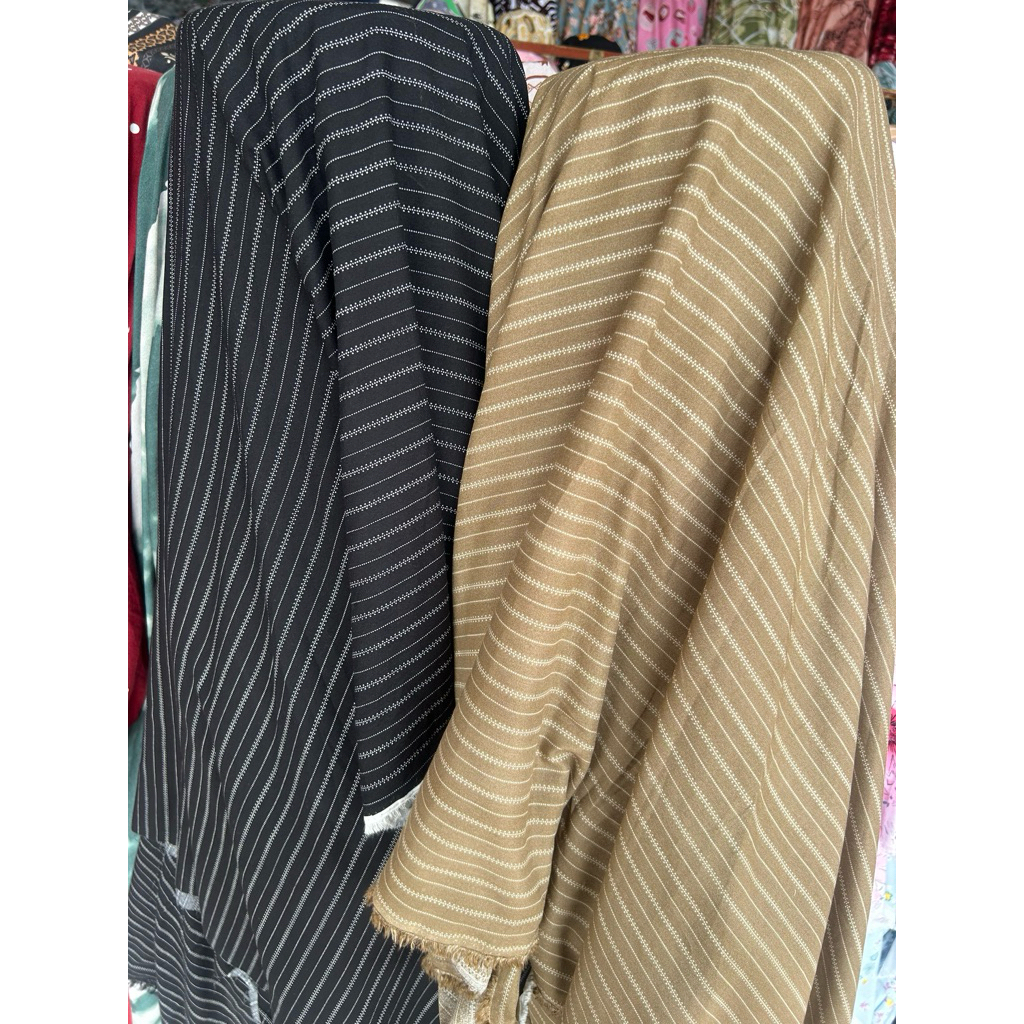KAIN KATUN RAYON MOTIF SALUR ELEGAN