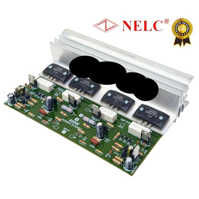 KIT POWER STEREO 400W 400 WATT SANKEN II STEREO AMPLIFIER