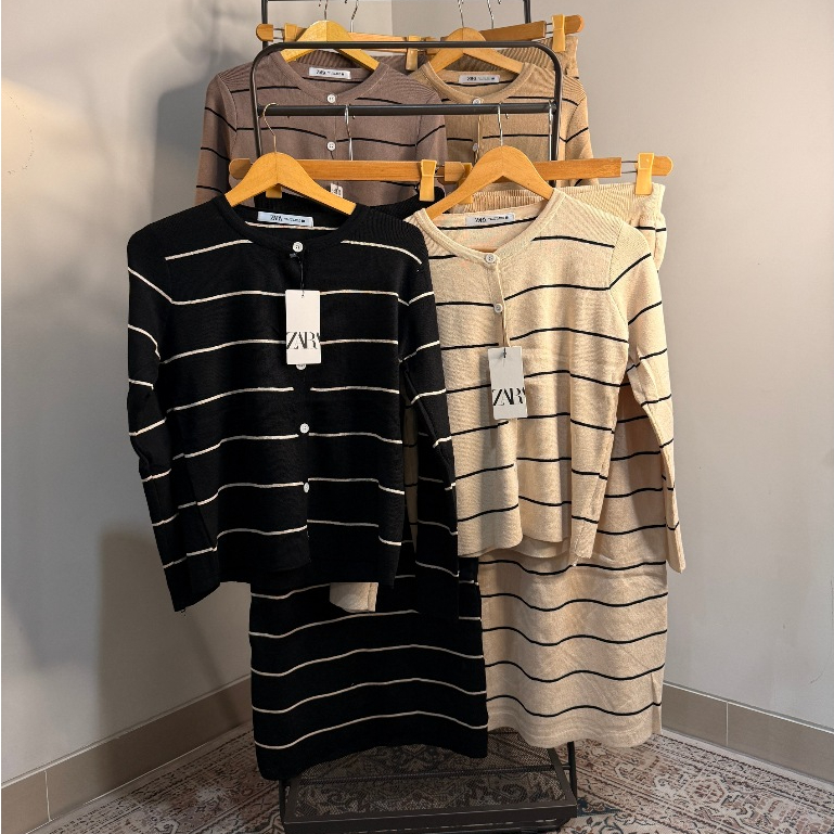 SETELAN ROK KNIT ZARA