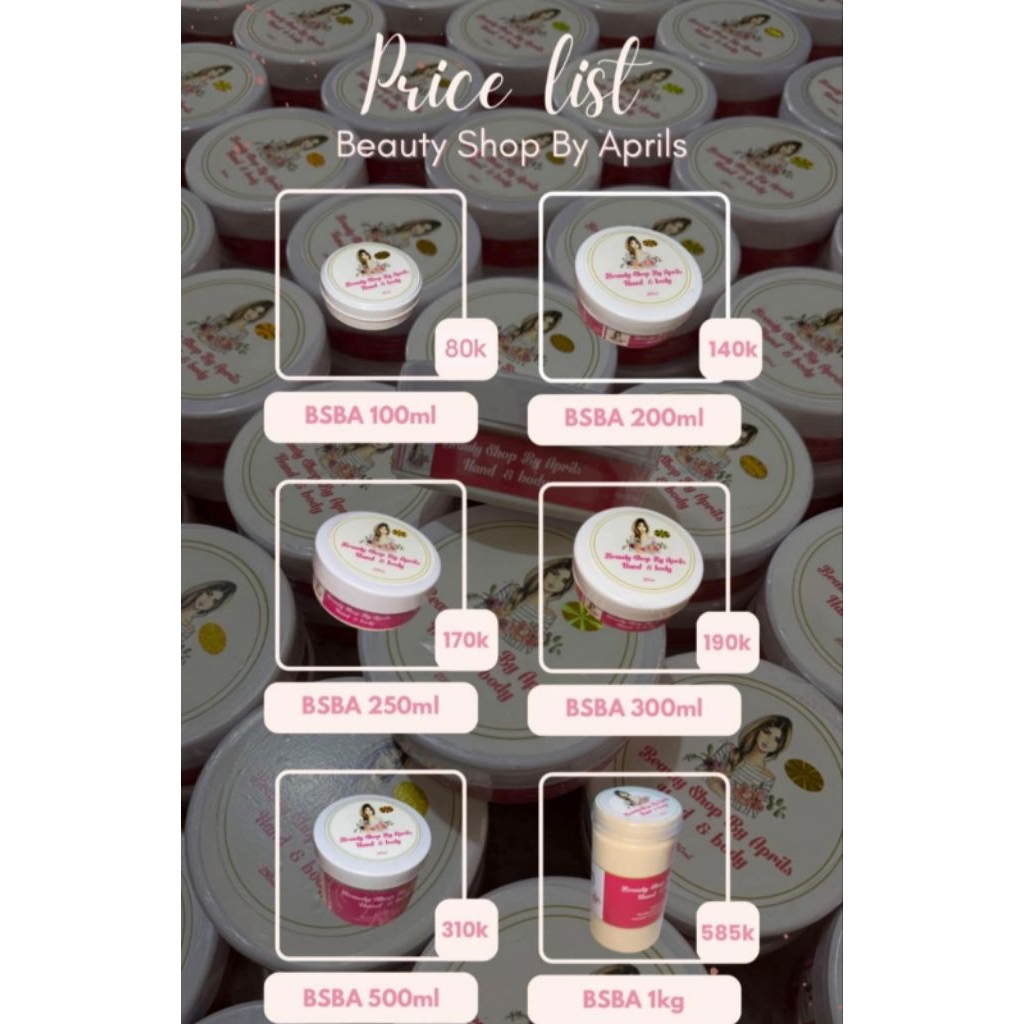 COD HB APRIL BY BSBA 250ml