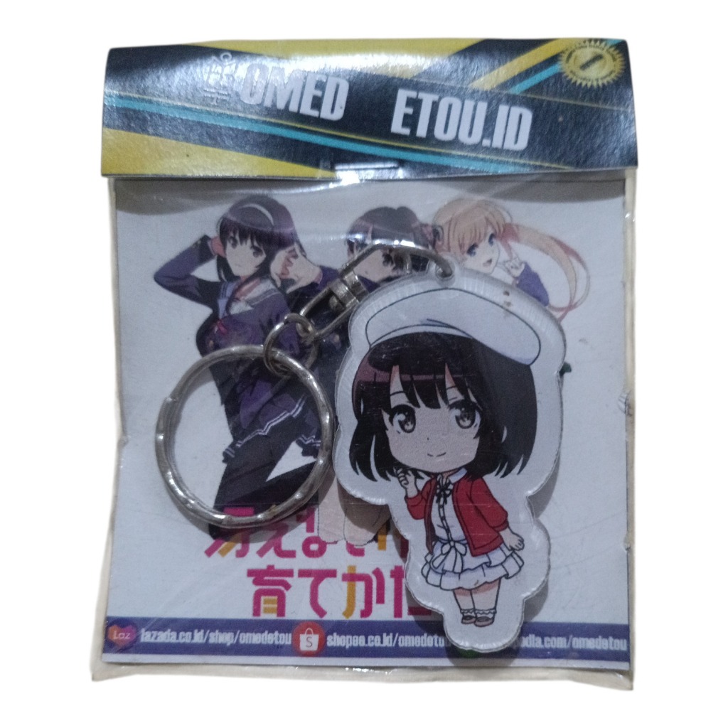 Gantungan Kunci Anime Saekano - Katou Megumi