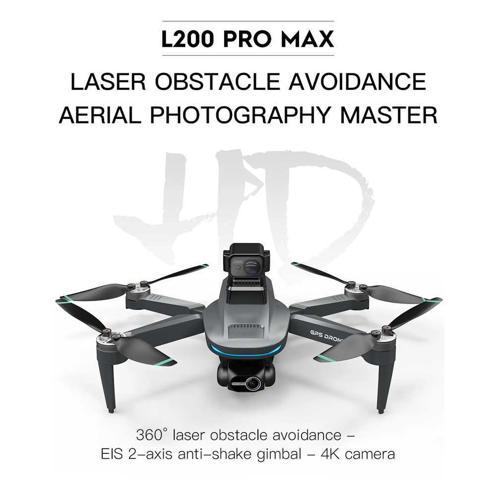 Mini Drone 4K HD 2 Axis Gimbal GPS Obstacle Avoidance 1600mAh