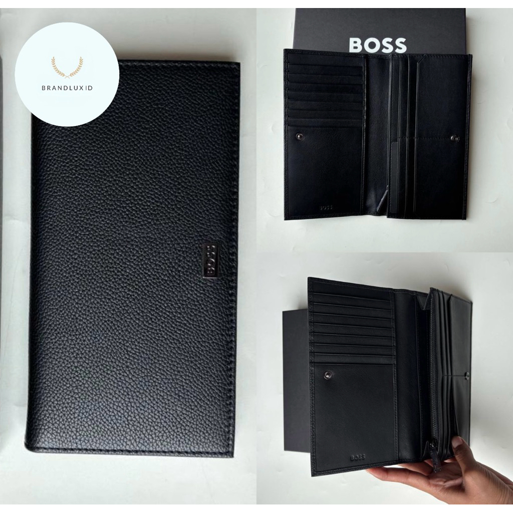 Hugo Boss wallet long Bifold complete box