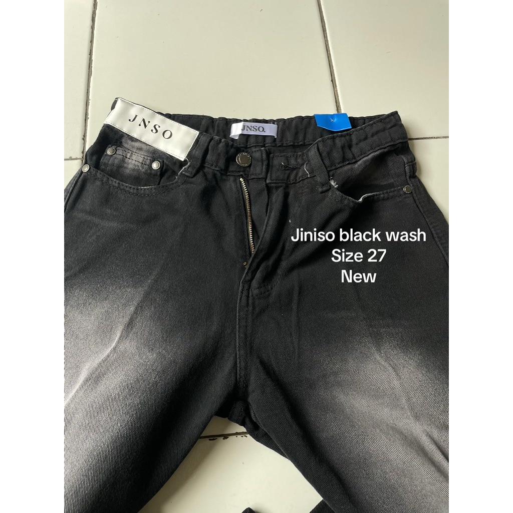 PRELOVED jiniso baggy jeans