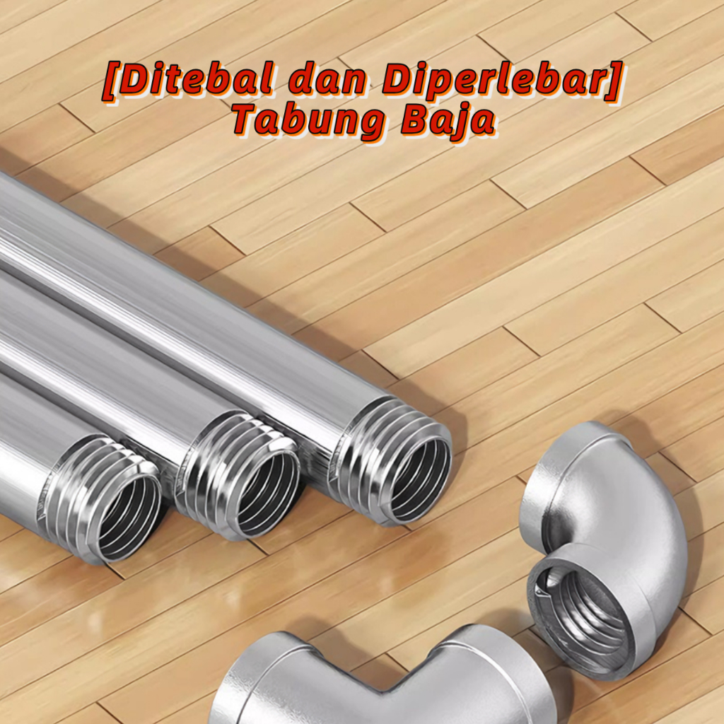 Jemuran Baju Stainless Jumbo Gantungan Baju Stainless Tebal Jemuran Besar Jemuran Baju Kuat Dan