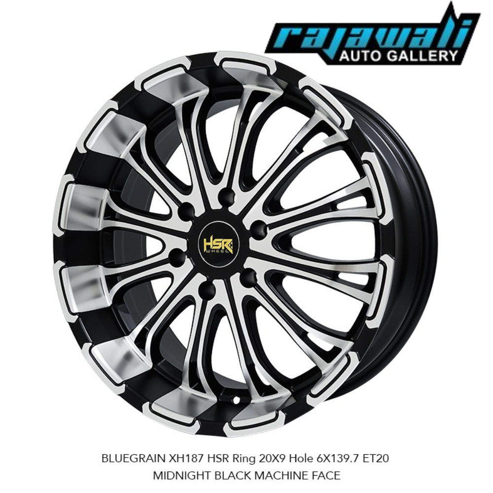 VELG CELONG R20 BUAT FORTUNER PAJERO EVEREST TERRANO DLL HSR BLUEGRAIN RING 20 LEBAR 9 PCD 6X1397