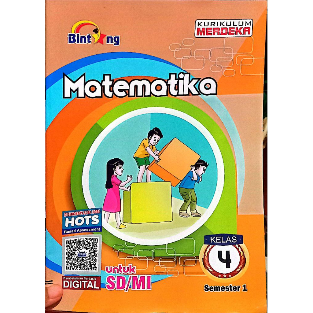 LKS Matematika Bintang Kelas 4 SD Kurikulum Merdeka BIntang - LKS Kumer Semester 1