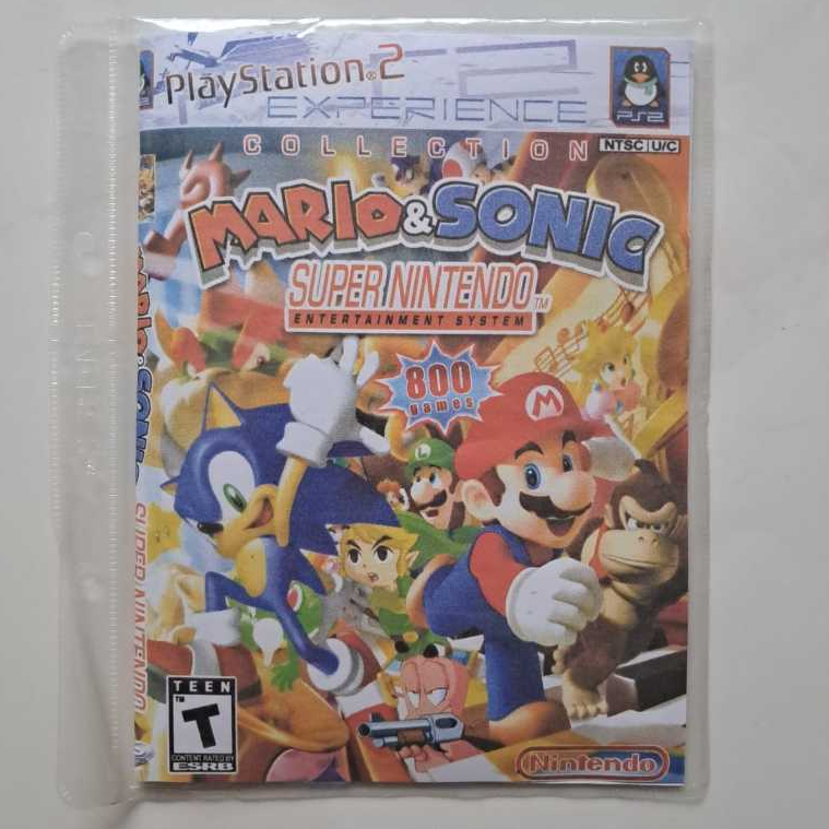 DVD Game PlayStation 2 / PS2: SNES Coll. (800 Games)